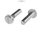 M10 X 100 SLOT PAN MACHINE SCREW DIN 85 A2 STAINLESS STEEL