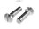 M10 X 25 SLOT RAISED COUNTERSUNK MACHINE SCREW DIN 964 A4 STAINLESS STEEL
