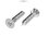 4.0 X 16/16 POZI COUNTERSUNK FULL THREAD CHIPBOARD SCREW A2 STAINLESS STEEL